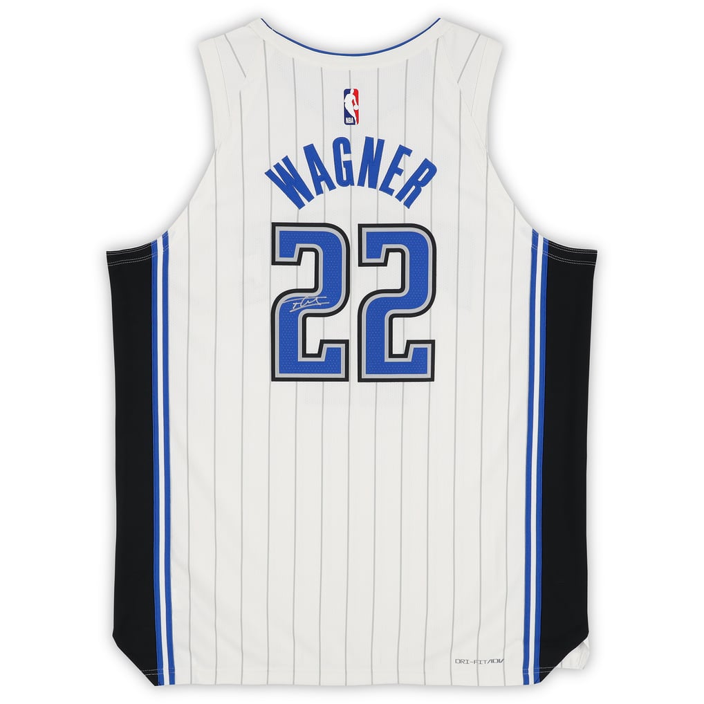 Franz Wagner Orlando Magic Autographed Fanatics Authentic White Nike Association Edition Authentic Jersey  