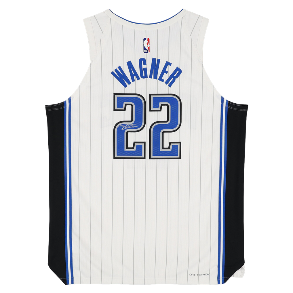 Franz Wagner Orlando Magic Autographed Fanatics Authentic White Nike Association Edition Authentic Jersey  