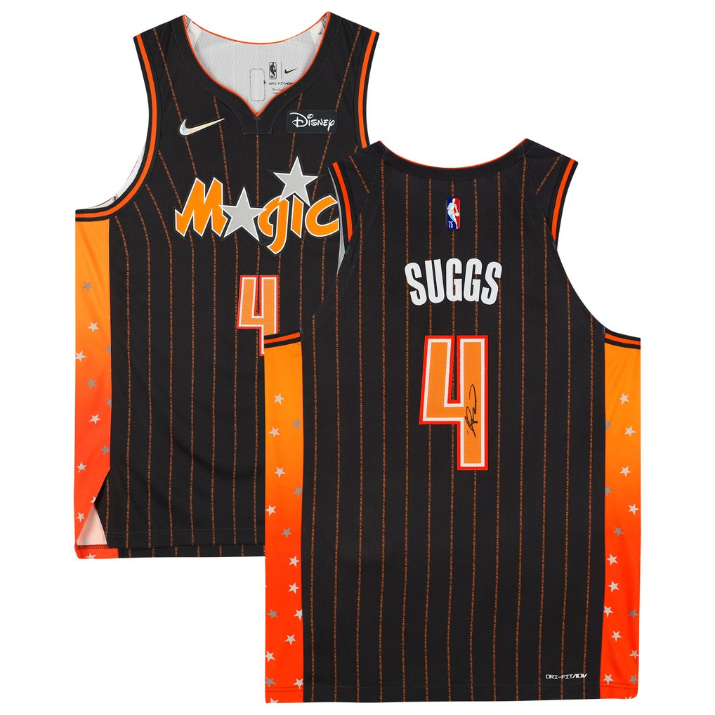 Jalen Suggs Orlando Magic Fanatics Authentic Autographed Nike 2021-22 Mixtape Authentic Jersey