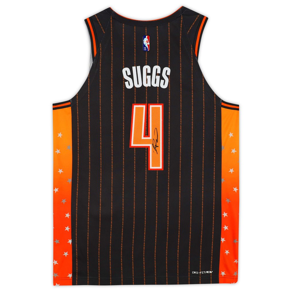 Jalen Suggs Orlando Magic Fanatics Authentic Autographed Nike 2021-22 Mixtape Authentic Jersey