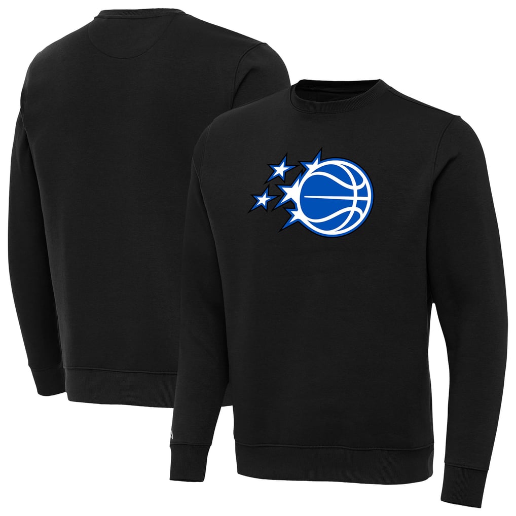 Orlando Magic Antigua New Logo Tall Victory Pullover Sweatshirt - Black