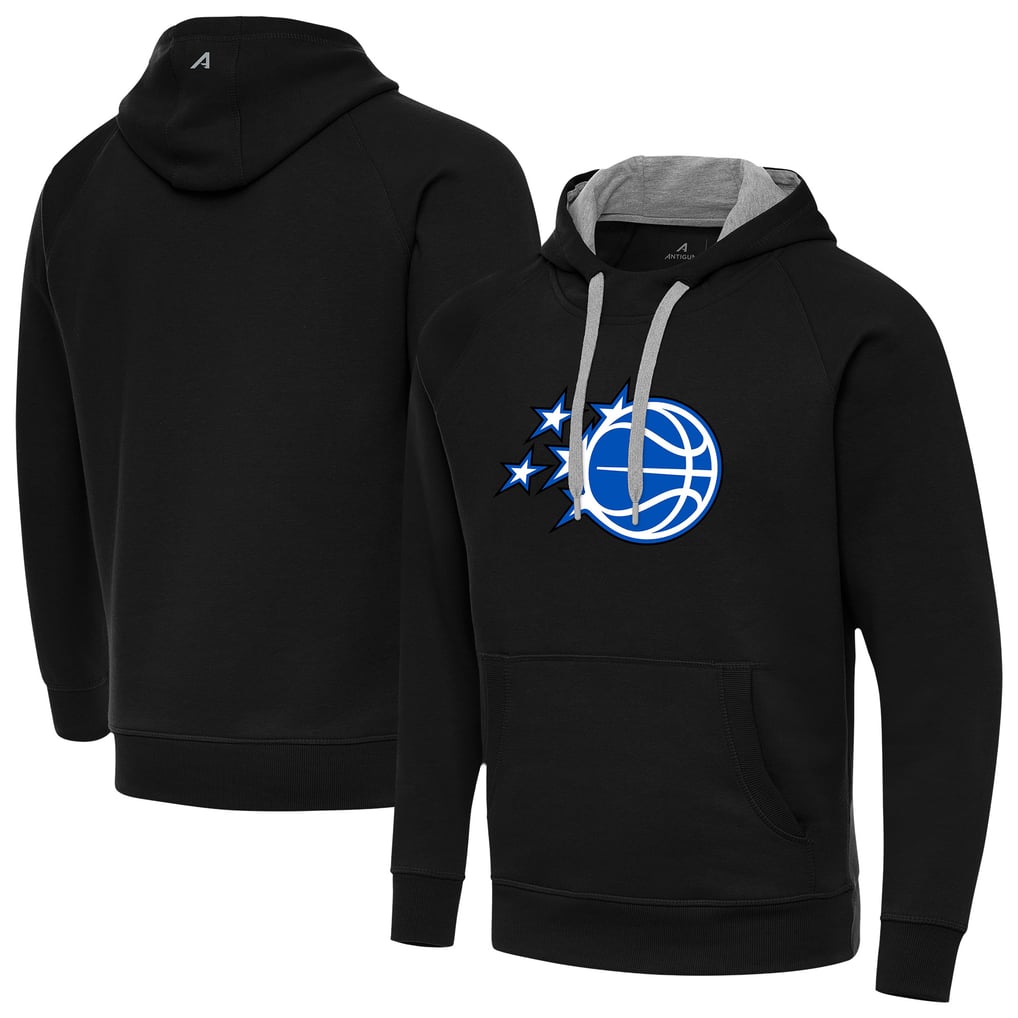 Orlando Magic Antigua New Logo Victory Pullover Hoodie - Black