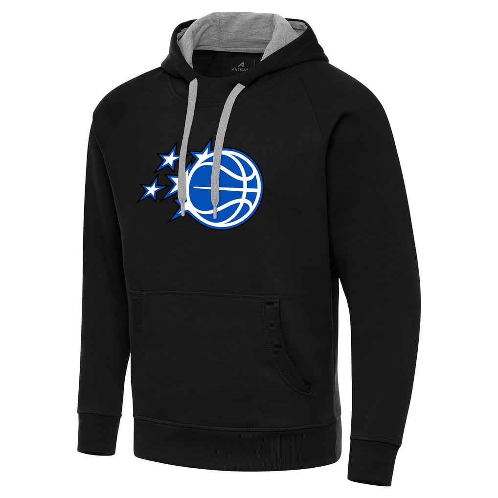 Orlando Magic Antigua New Logo Victory Pullover Hoodie - Black