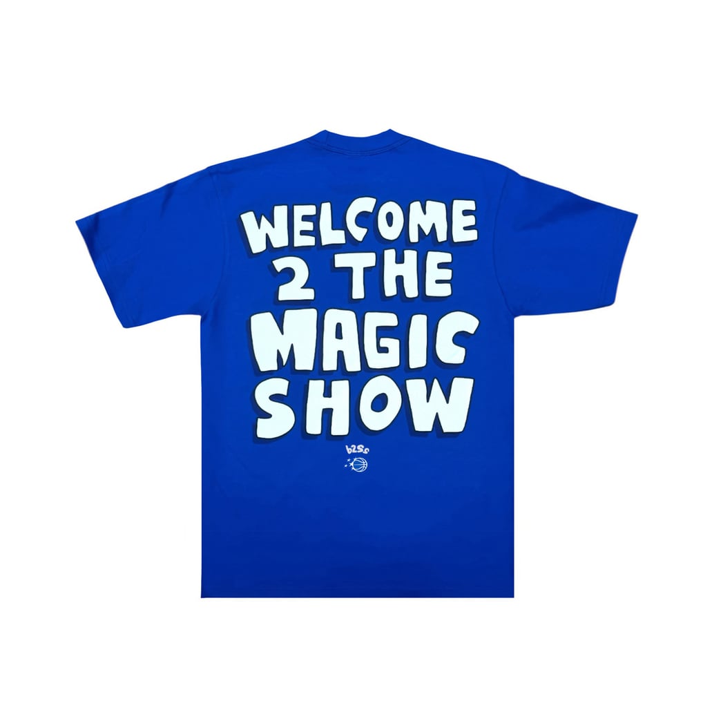  Orlando Magic b2Ss Magic Show T-Shirt - Blue