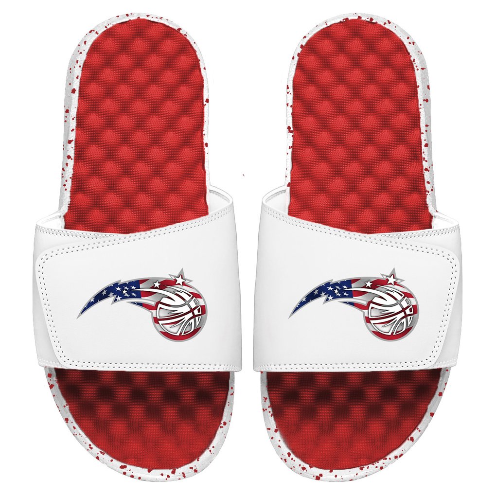 Orlando Magic ISlide Americana Slide Sandals - Red/White