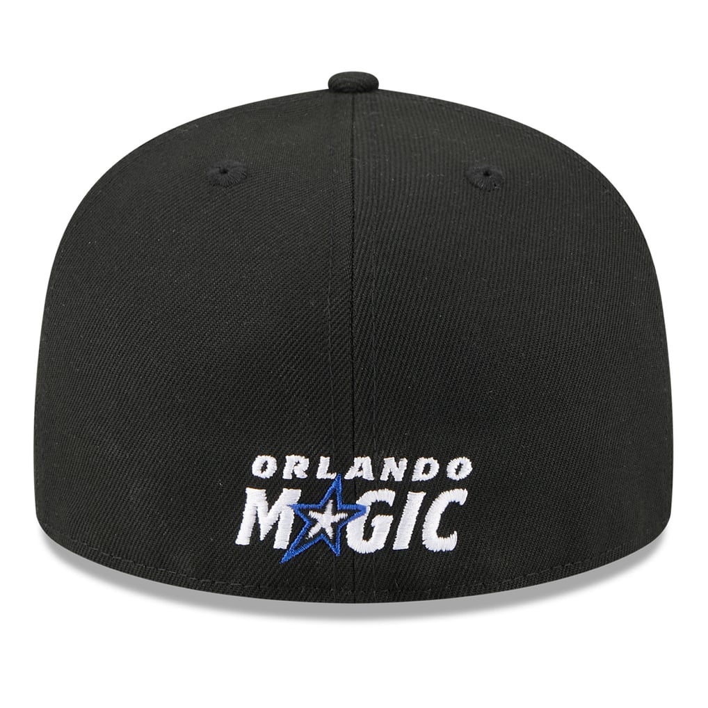  Orlando Magic New Era 2025 NBA Tip Off Split Panel 59FIFTY Fitted Hat - White/Black