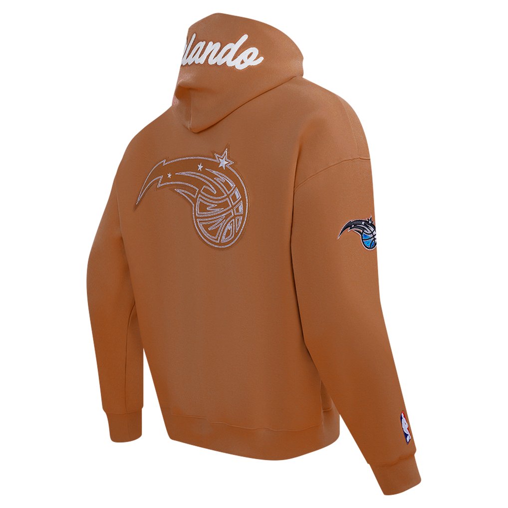 Orlando Magic Pro Standard Paint the City Drop Shoulder Pullover Hoodie - Brown