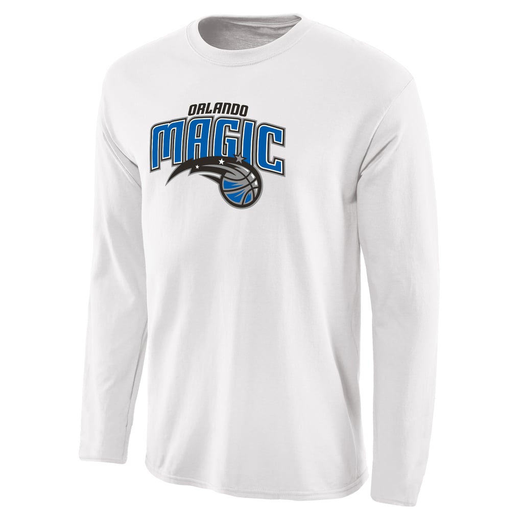 Orlando Magic Primary Logo Long Sleeve T-Shirt - White