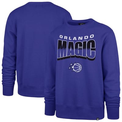  Orlando Magic '47 Unisex Brush By Headline Crewneck Sweatshirt - Blue