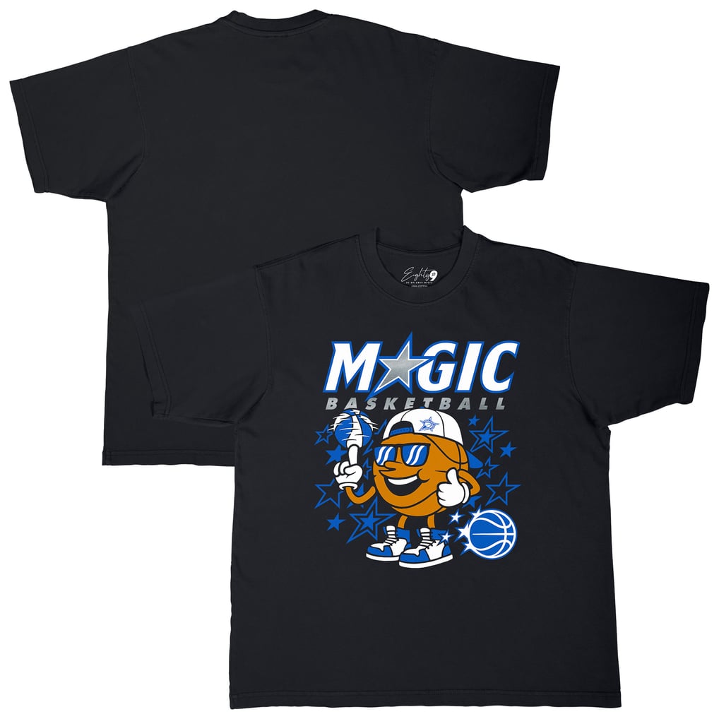  Orlando Magic Unisex Oversized Cool Guy Urban Essentials T-Shirt - Black