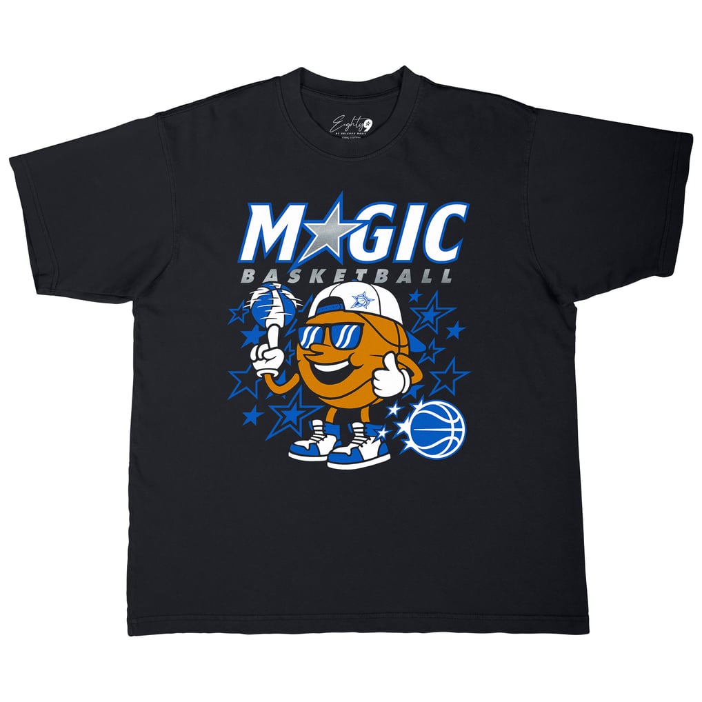 Orlando Magic Unisex Oversized Cool Guy Urban Essentials T-Shirt - Black