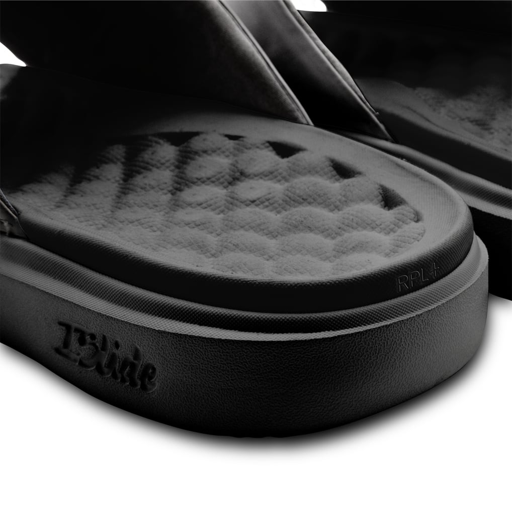 Orlando Magic ISlide Unisex Primary Motive Slide Sandals - Black