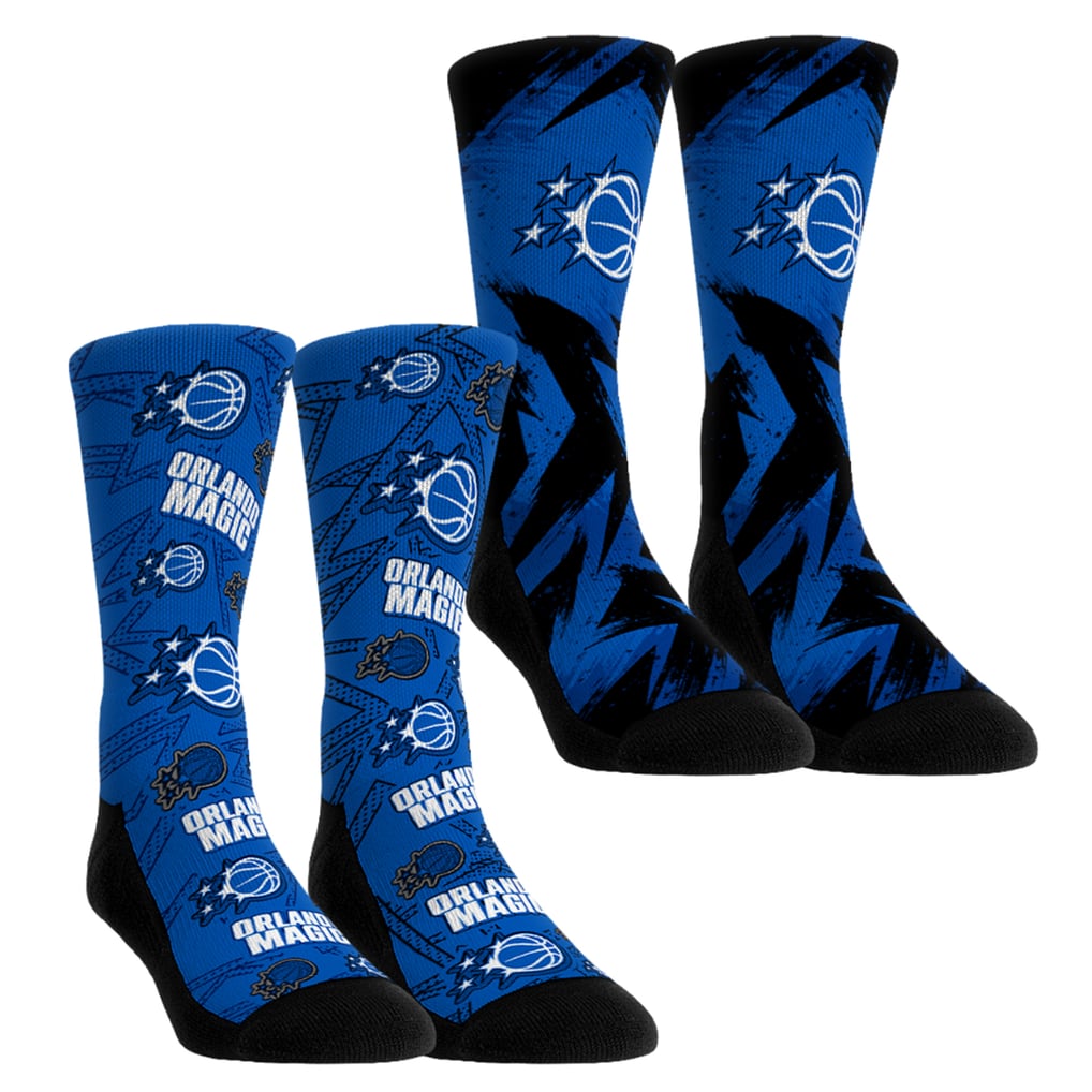 Orlando Magic Rock Em Socks Unisex Game Day 2-Pack Crew Socks