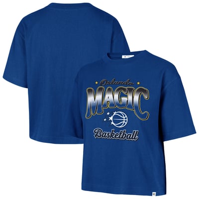  Orlando Magic '47 Women's Vibe Check Reed City T-Shirt - Blue
