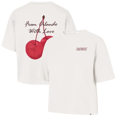  Orlando Magic '47 Women's Love Letter Reed City T-Shirt - Cream