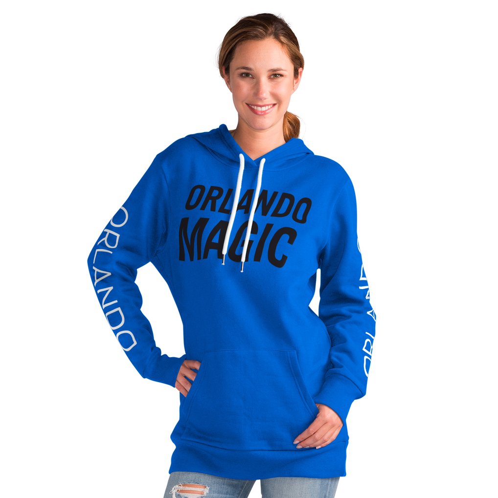 Orlando Magic G-III 4Her by Carl Banks Women's Base Coach Pullover Hoodie - Blue
