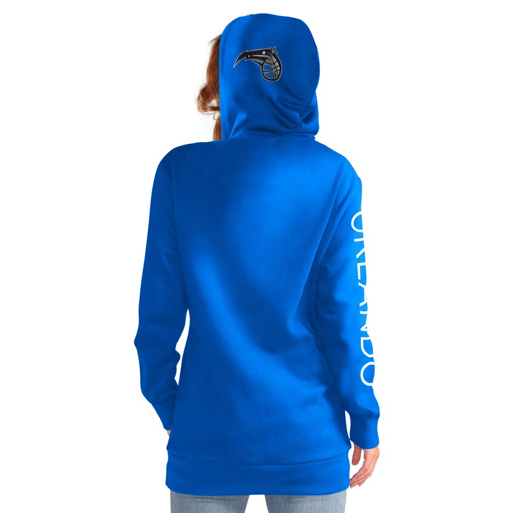 Orlando Magic G-III 4Her by Carl Banks Women's Base Coach Pullover Hoodie - Blue