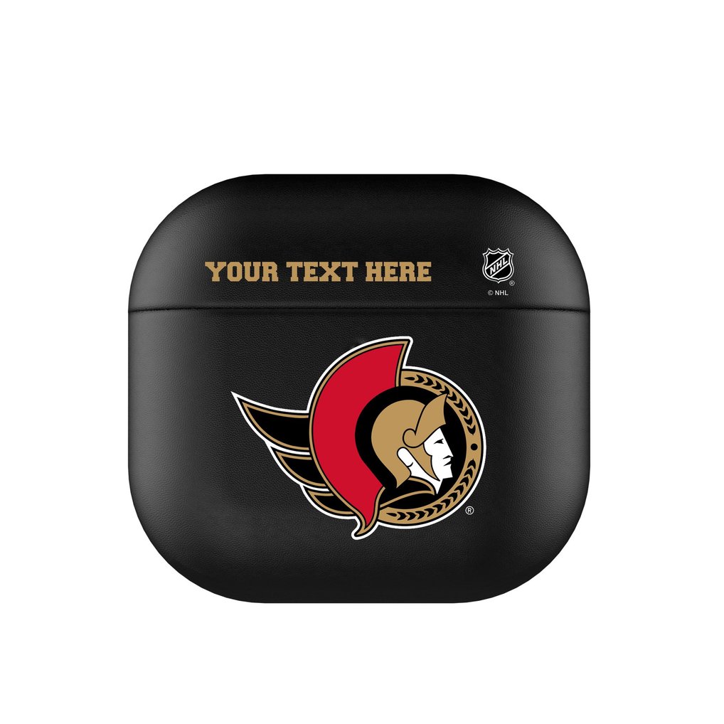 Ottawa Senators Keyscaper Personalized Insignia AirPods 4th Generation Case Cover