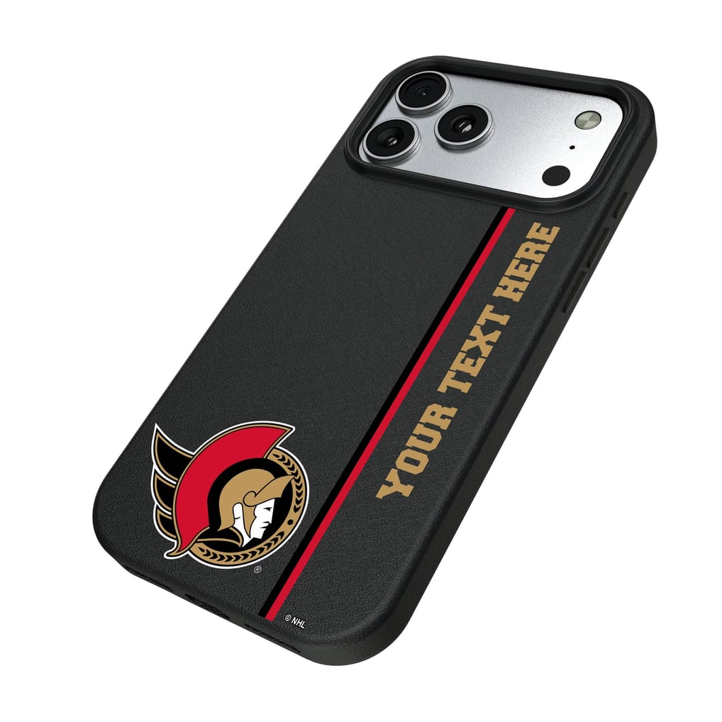 Ottawa Senators Keyscaper  Personalized iPhone Magnetic Bump Case