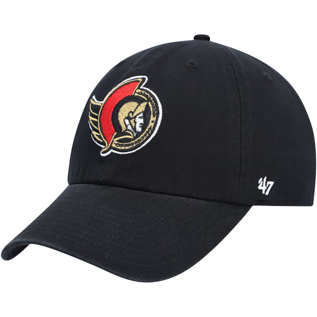  Ottawa Senators '47 Clean Up Adjustable Hat - Black