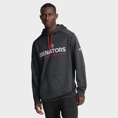 Ottawa Senators Fanatics Authentic Pro Rink Hoodie - Black