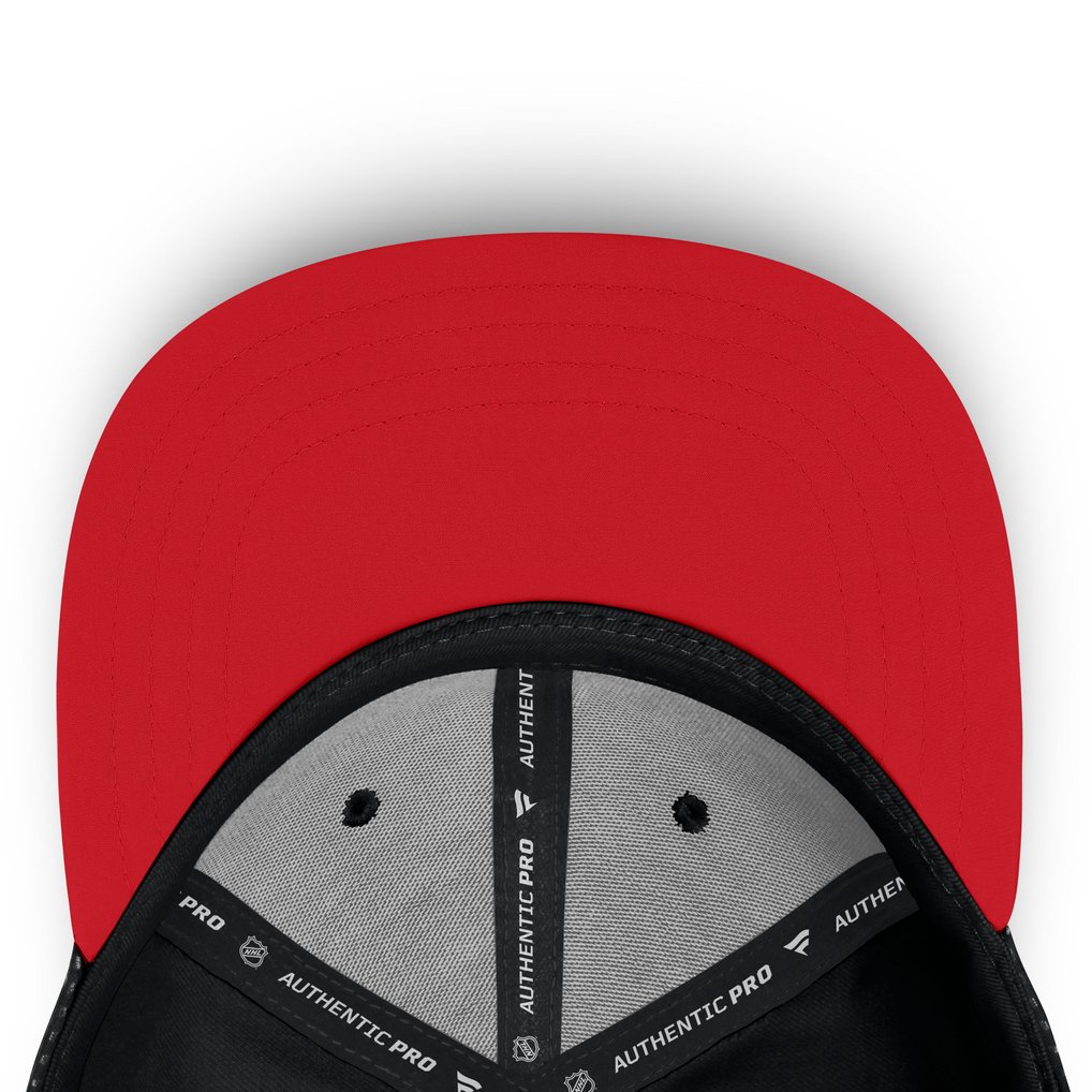 Ottawa Senators Fanatics Authentic Pro Rink Square Visor Snapback Hat - Black