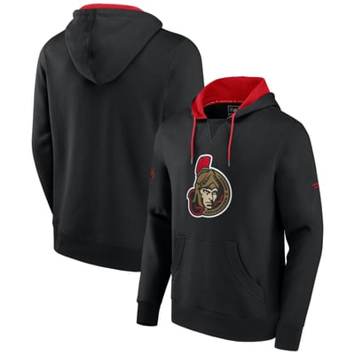 Ottawa Senators Fanatics Special Edition 2.0 Team Logo Pullover Hoodie - Black