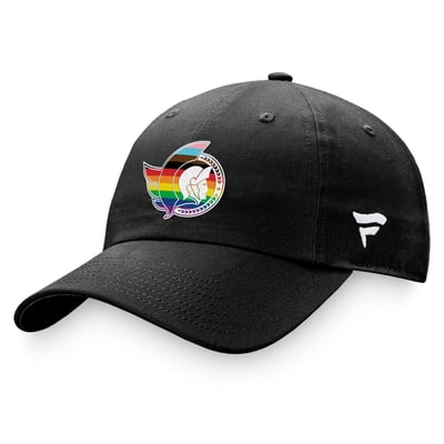 Ottawa Senators Fanatics Team Logo Pride Adjustable Hat - Black