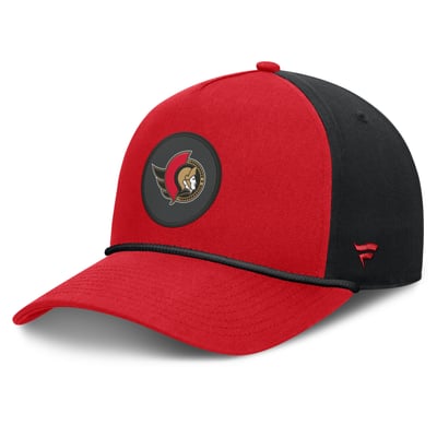 Ottawa Senators Fanatics Authentic Pro Rink A-Frame Adjustable Hat - Red