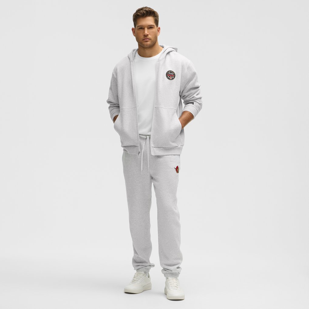 Ottawa Senators lululemon Steady State Full-Zip Hoodie - Heathered Core Ultra Light Grey