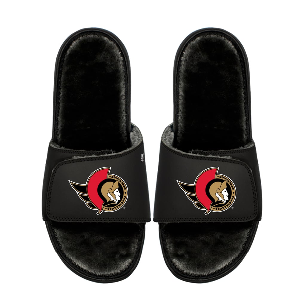  Ottawa Senators ISlide Unisex Logo Fur Slide Sandals