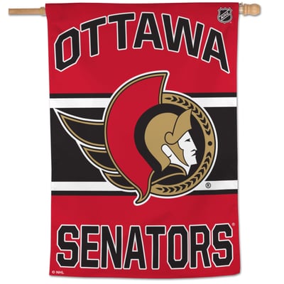 Ottawa Senators WinCraft 28" x 40" Single-Sided Vertical Banner