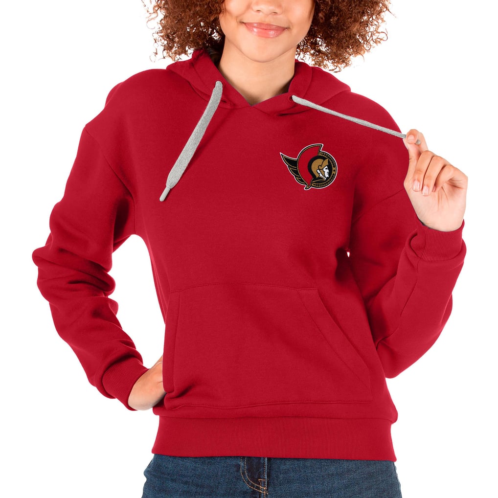 Ottawa Senators Antigua Women's Victory Pullover Hoodie - Red