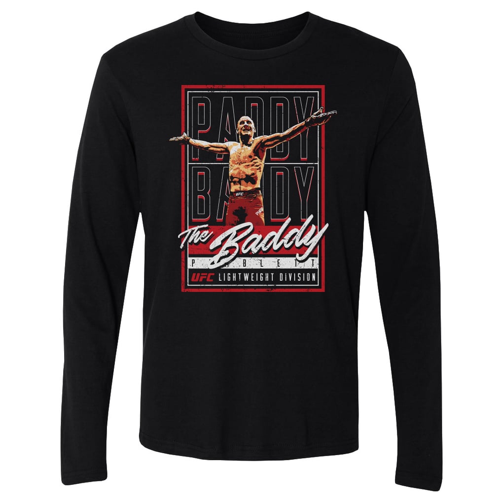 Paddy Pimblett 500 Level Celebration Long Sleeve T-Shirt - Black