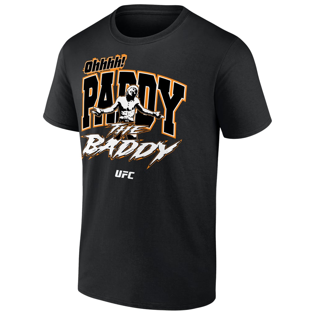 Paddy Pimblett Oh, Paddy The Baddy Fighter T-Shirt - Black