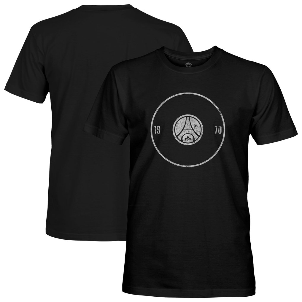 Paris Saint-Germain 1863FC Heritage Circle T-Shirt - Black