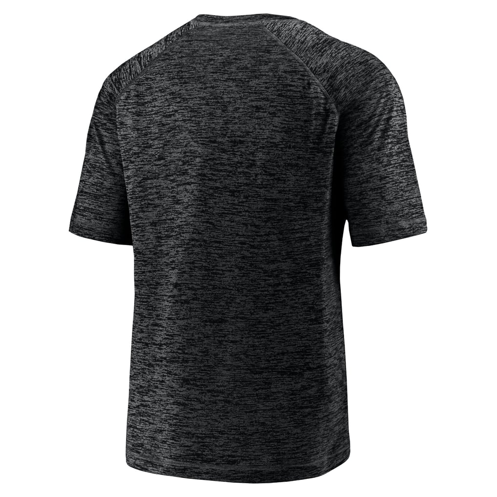 Paris Saint-Germain Fanatics Tower Space-Dye Raglan T-Shirt - Black
