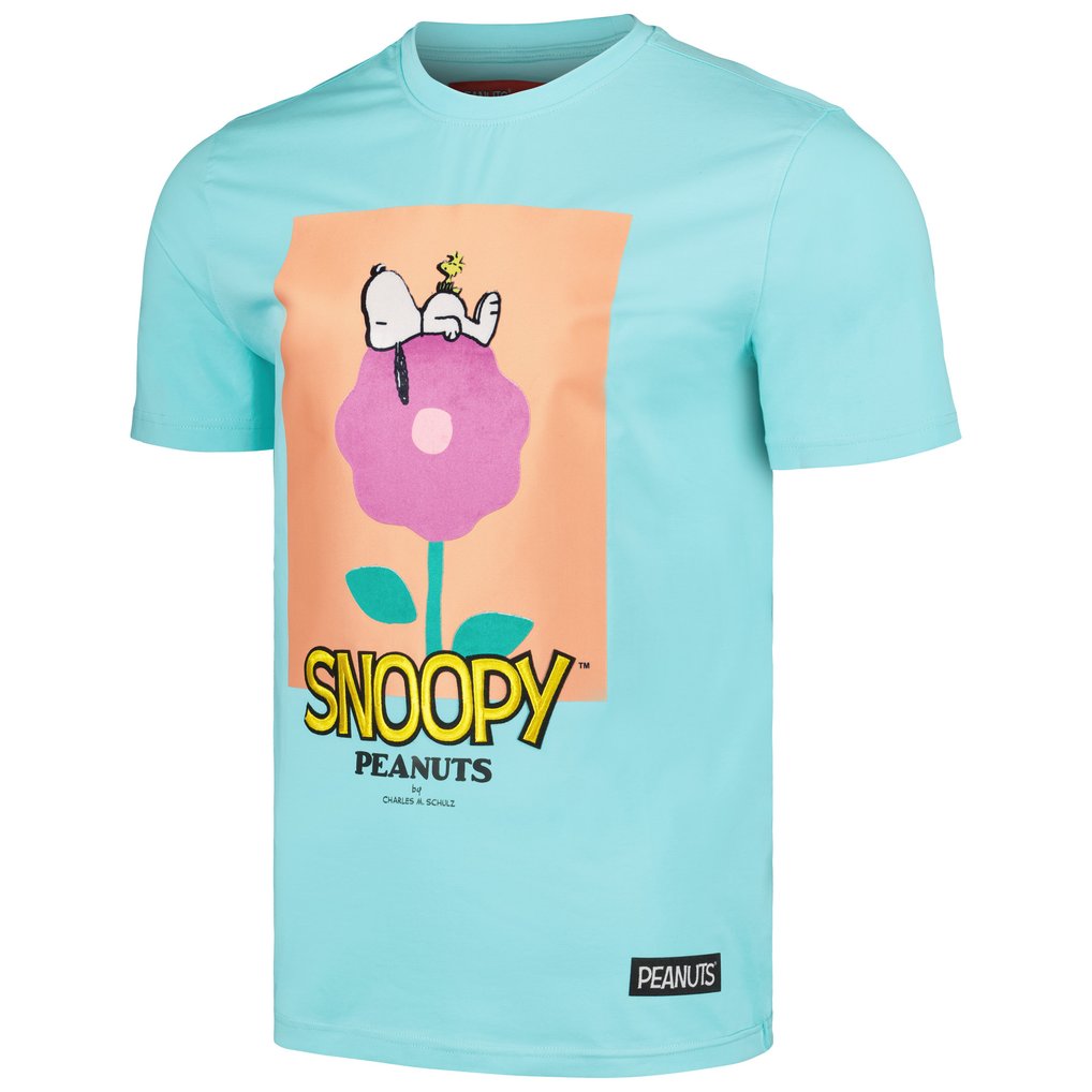 Peanuts Freeze Max Snoopy T-Shirt - Mint