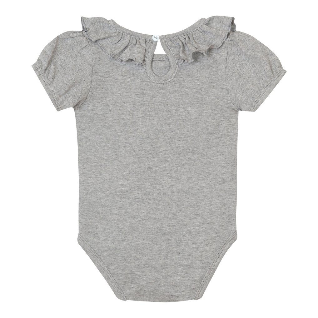  Penn State Nittany Lions Outerstuff Infant Two-Pack Playtime Ruffle Bodysuit Set - Navy/Gray