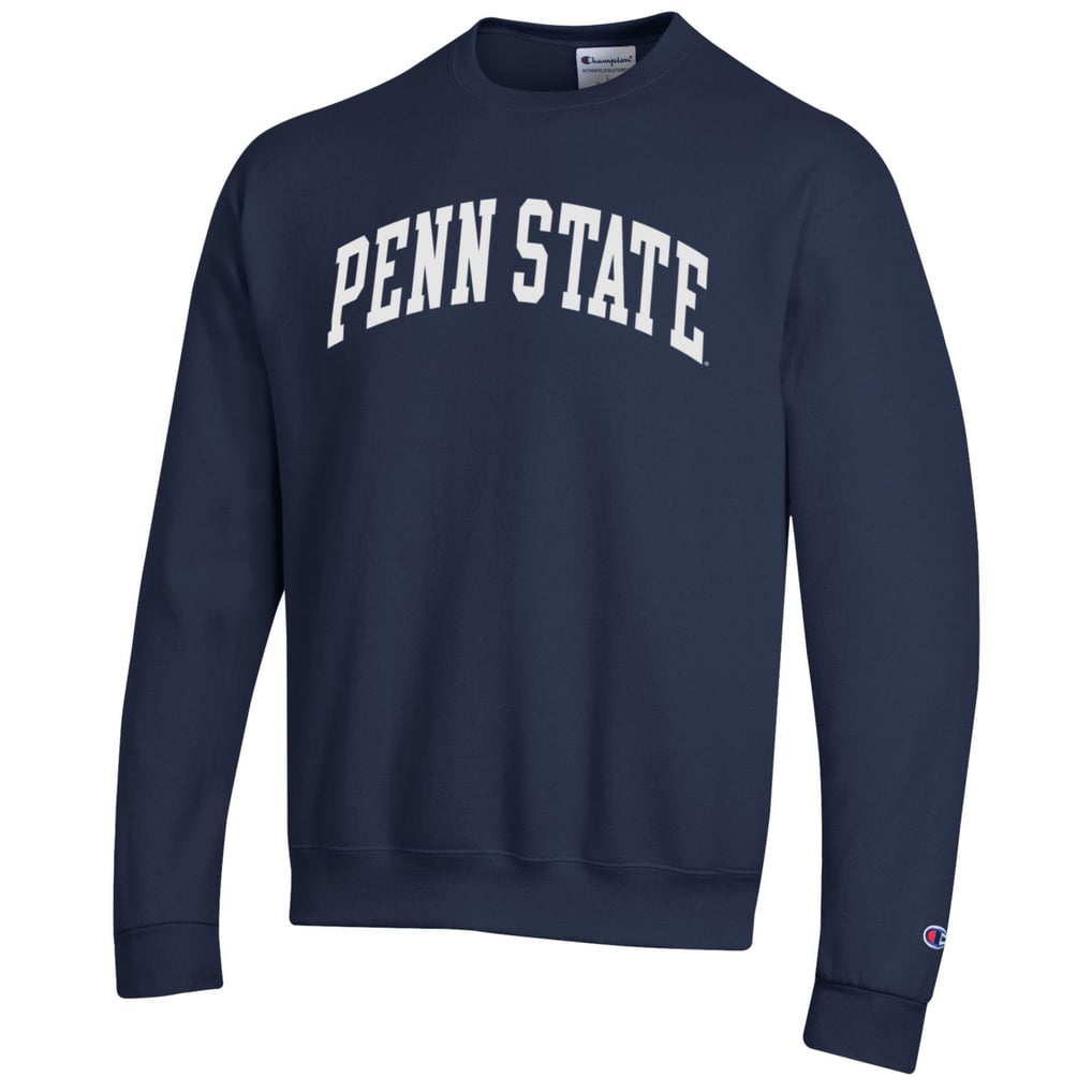  Penn State Nittany Lions Champion Basic Arch Fleece Pullover Sweatshirt - Navy