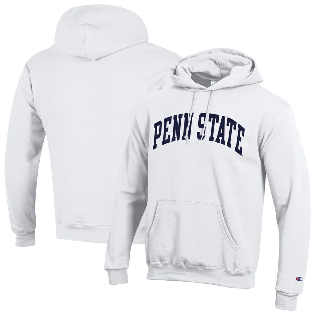  Penn State Nittany Lions Champion Basic Arch Fleece Pullover Hoodie - White