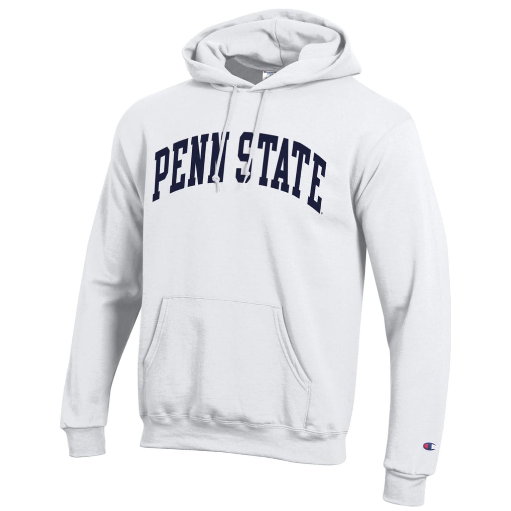  Penn State Nittany Lions Champion Basic Arch Fleece Pullover Hoodie - White