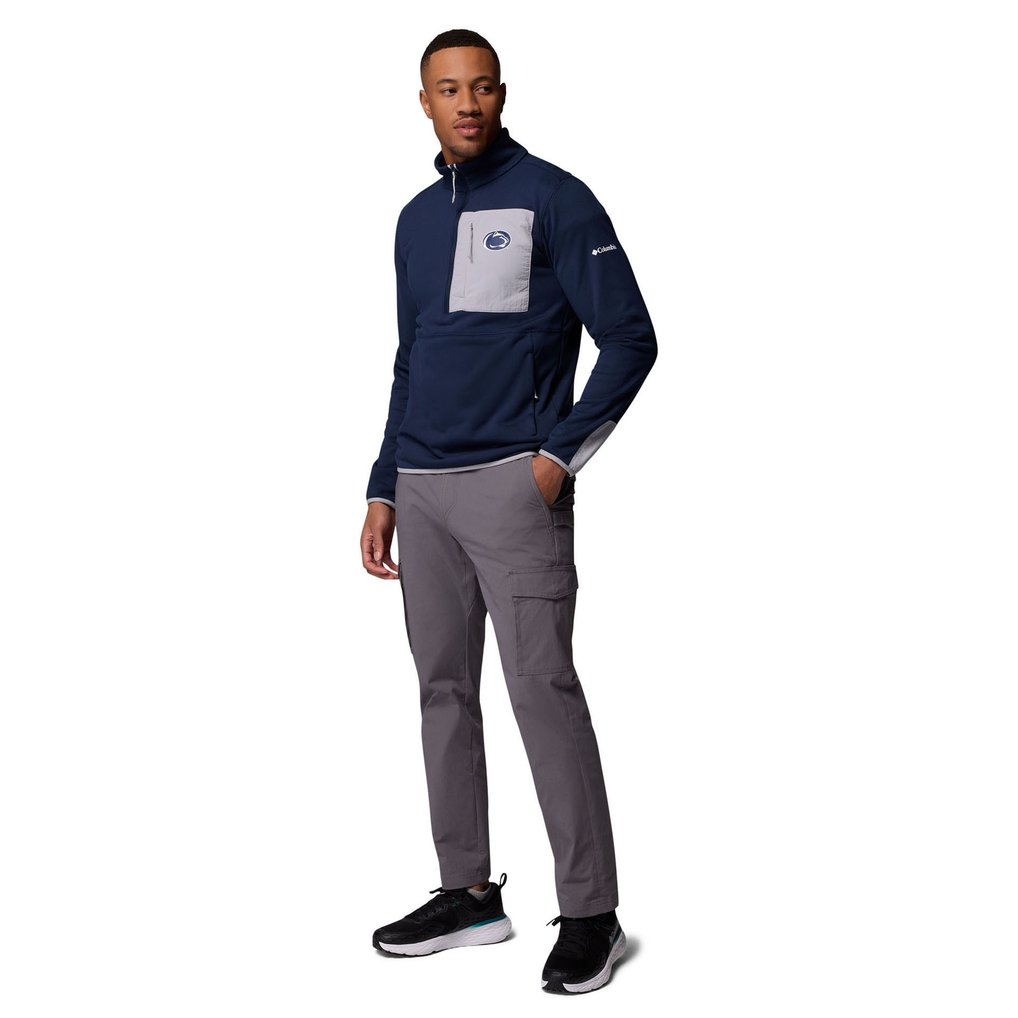 Penn State Nittany Lions Columbia Hike Omni-Wick Half-Zip Pullover - Navy