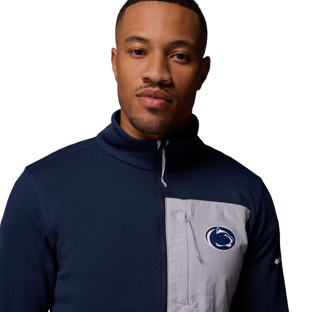 Penn State Nittany Lions Columbia Hike Omni-Wick Half-Zip Pullover - Navy