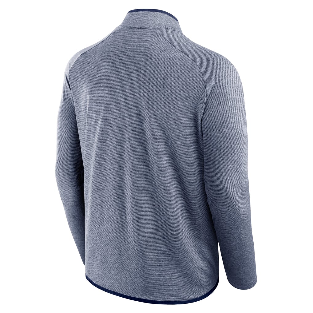 Penn State Nittany Lions Fanatics Mock Neck Half-Zip Pullover Jacket  - Navy