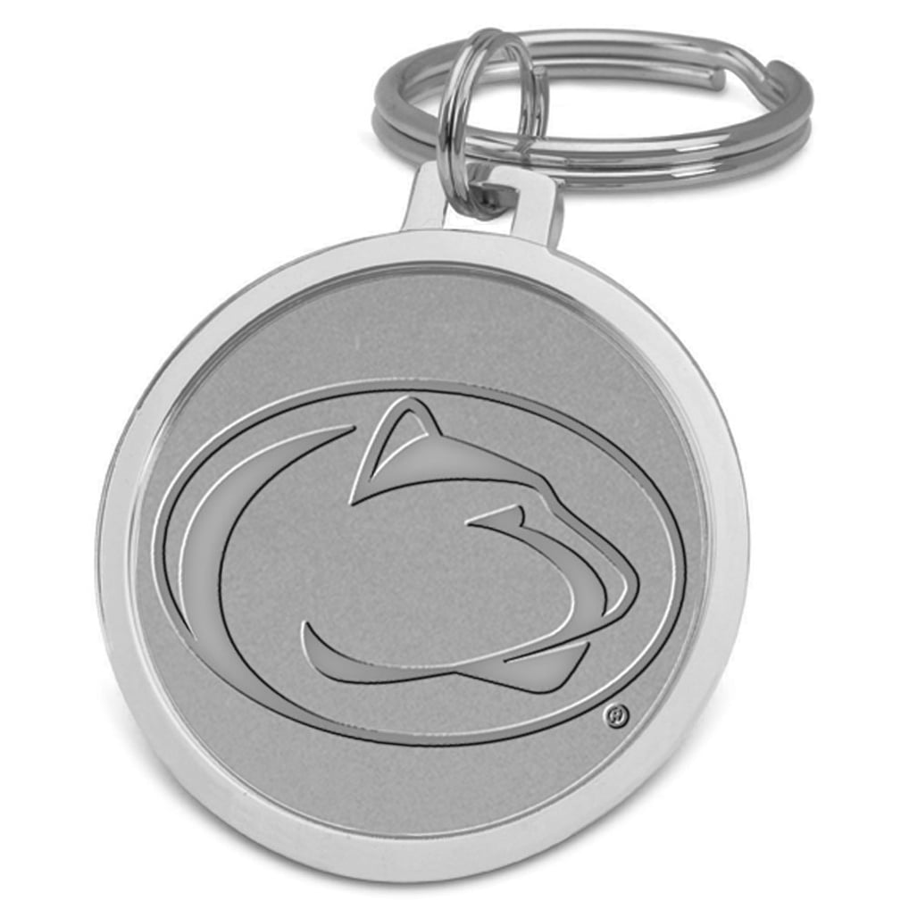 Penn State Nittany Lions Splitwire Key Ring - Silver