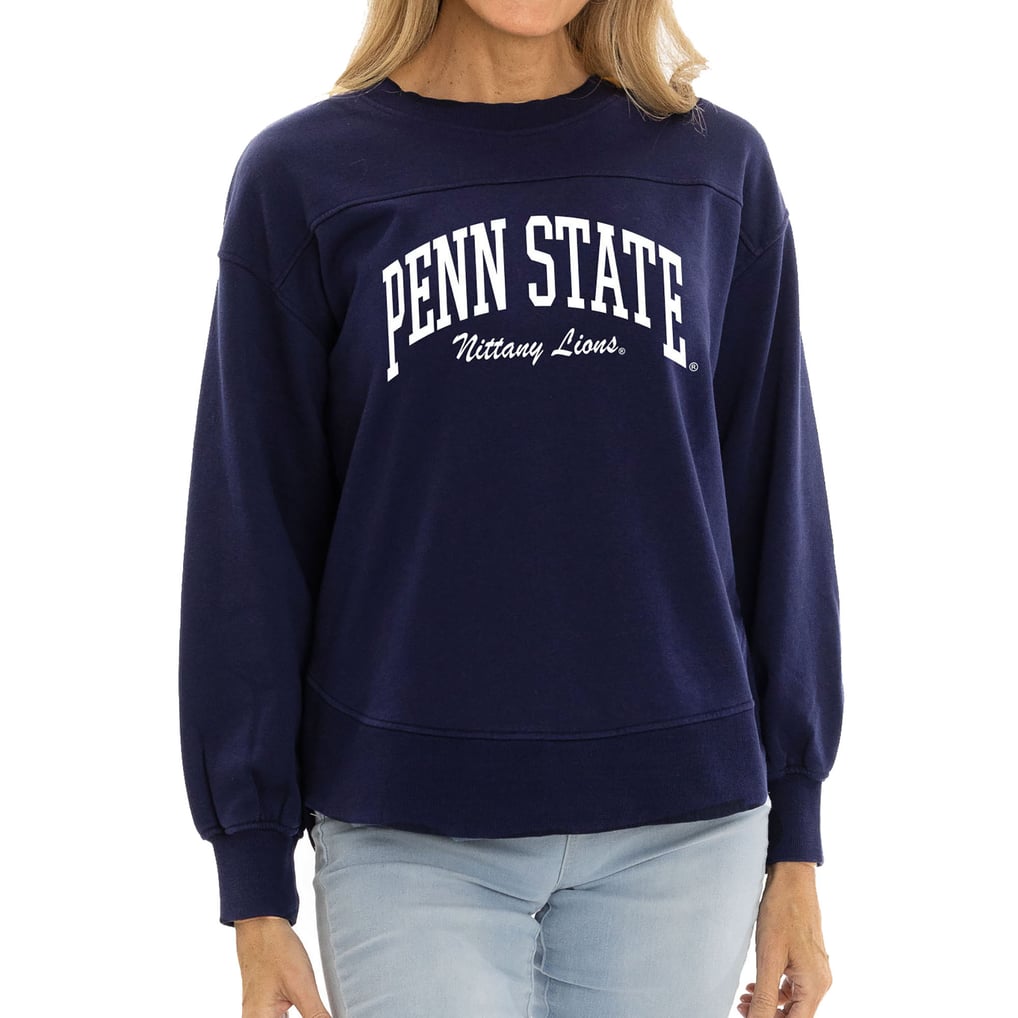 Penn State Nittany Lions Women's Yvette Pullover Sweatshirt - Navy
