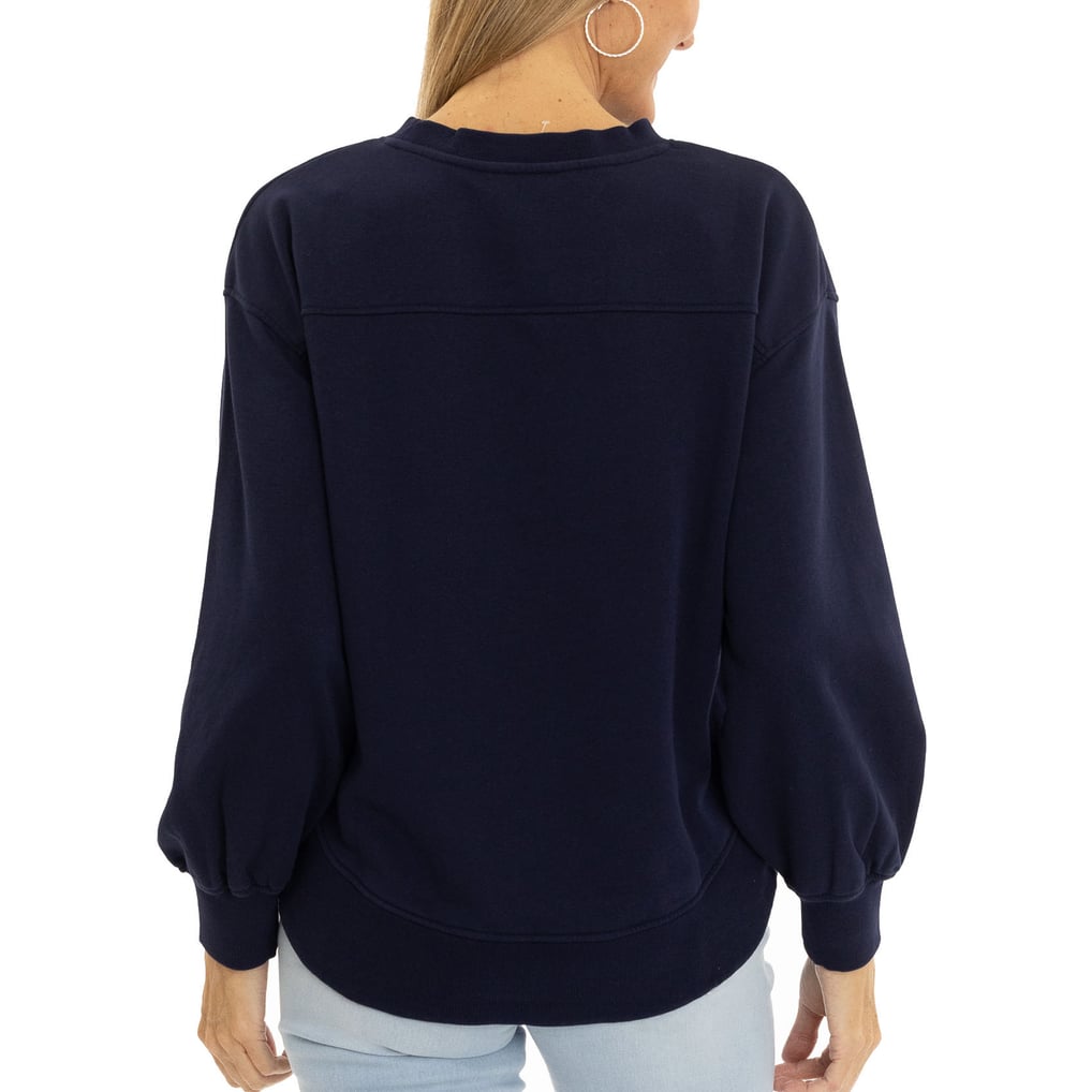 Penn State Nittany Lions Women's Yvette Pullover Sweatshirt - Navy