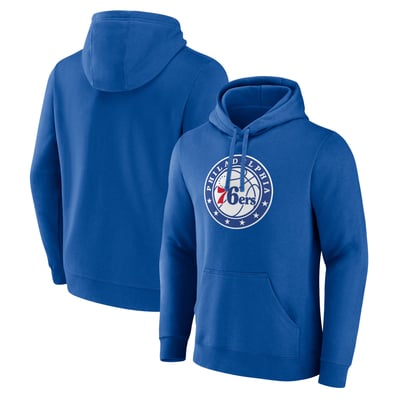 Philadelphia 76ers Alternate Logo Pullover Hoodie - Royal