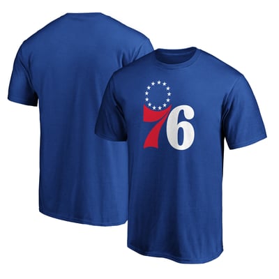 Philadelphia 76ers Logo T-Shirt - Royal